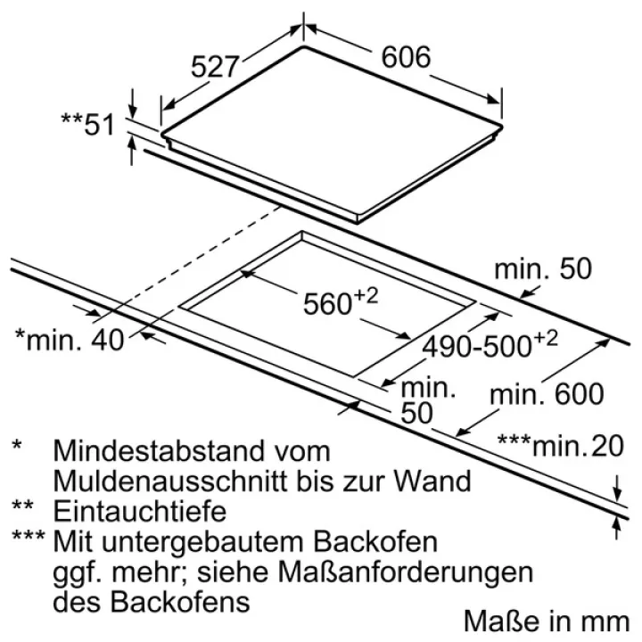 Bosch - 615€ - Induktionskochfeld - PXY675DC1E - 60 cm - FlexInduction – Bild 5