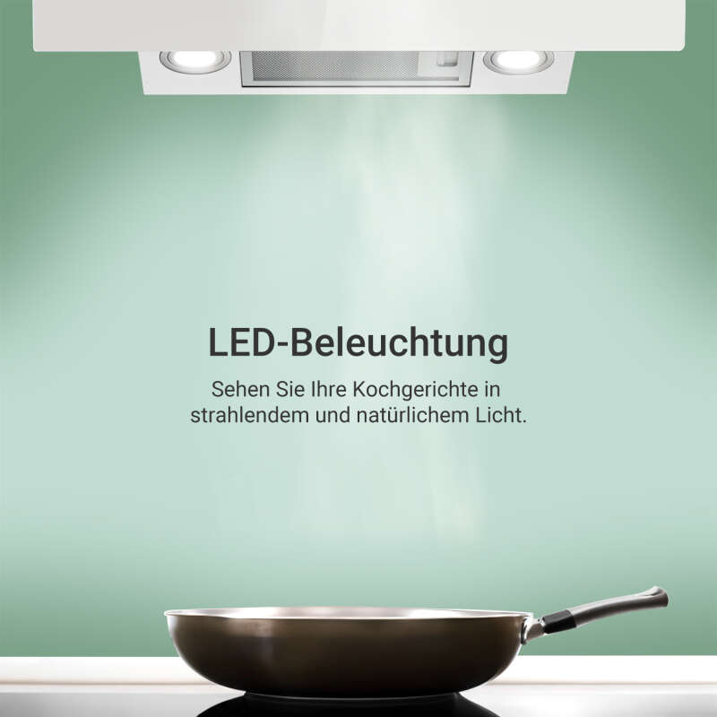 KKT Kolbe - 179€ - Dunstabzugshaube 60cm EASY6005WM RGBW Ambientebeleuchtung – Bild 5