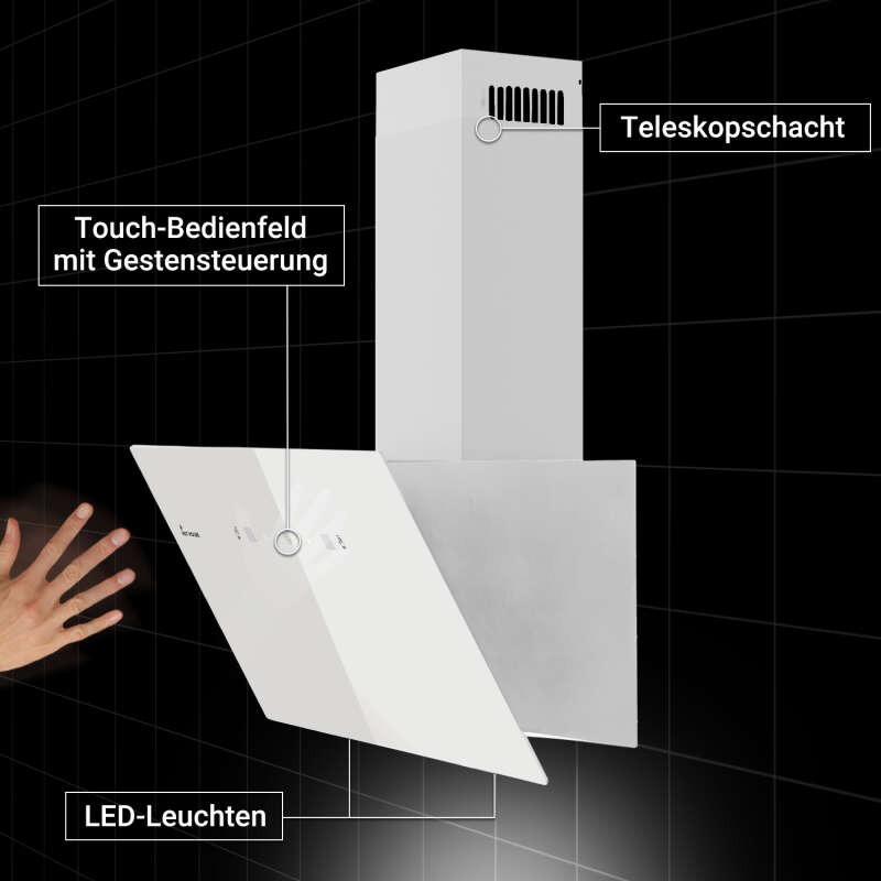KKT Kolbe - 179€ - Dunstabzugshaube 60cm TRIO6025W – Bild 5