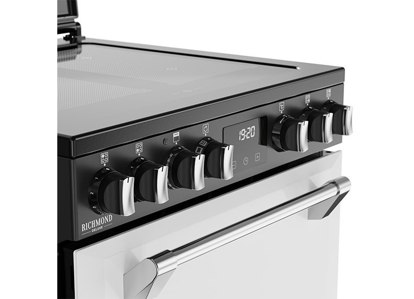 STOVES - 1899€ - Richmond - DX MRA 600 EI RTY - Induktion - Weiß - Air Fry Funktion – Bild 6