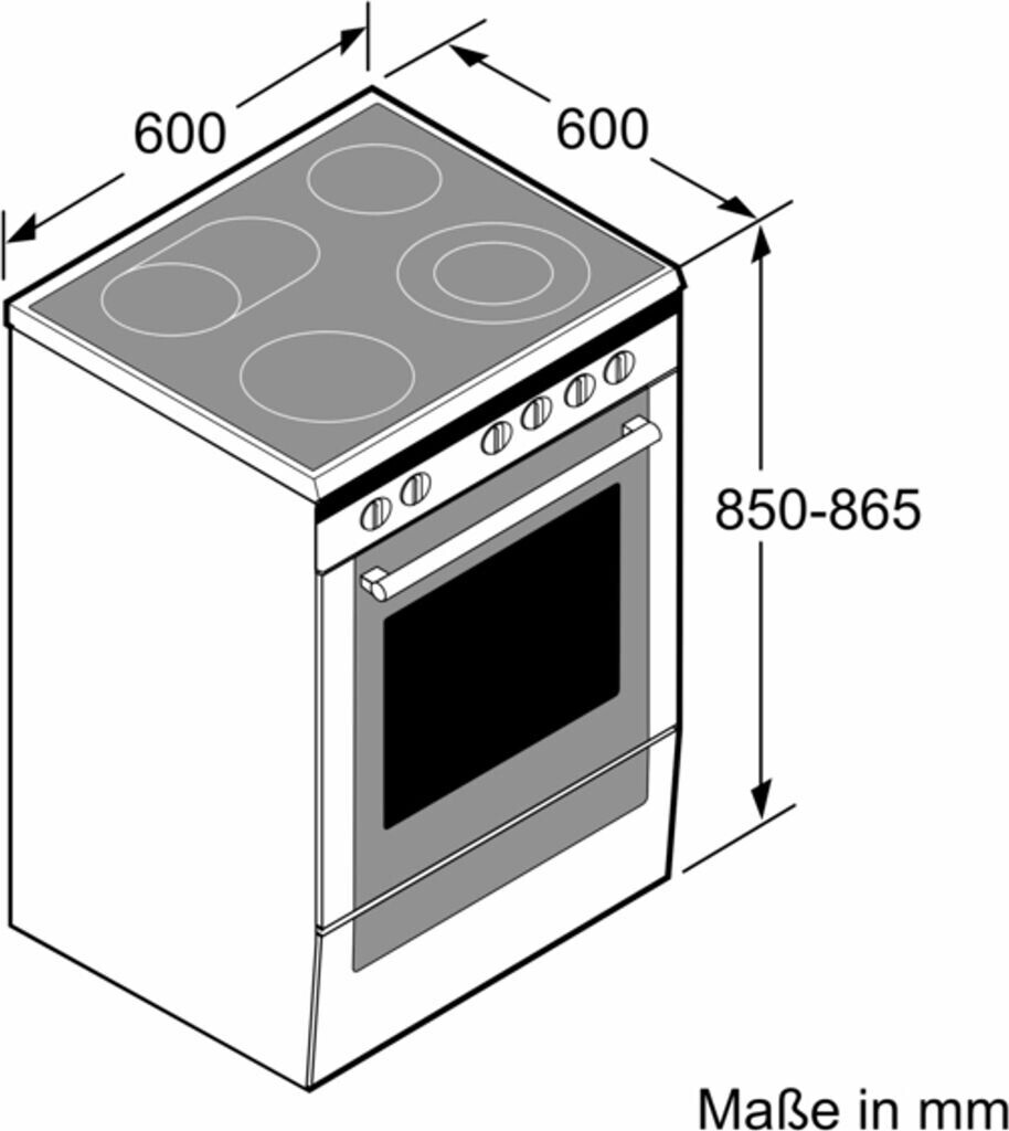 Bosch - 670€ - HKR39C250 - Serie 4 - Elektro-Standherd - 60 cm - Edelstahl – Bild 6