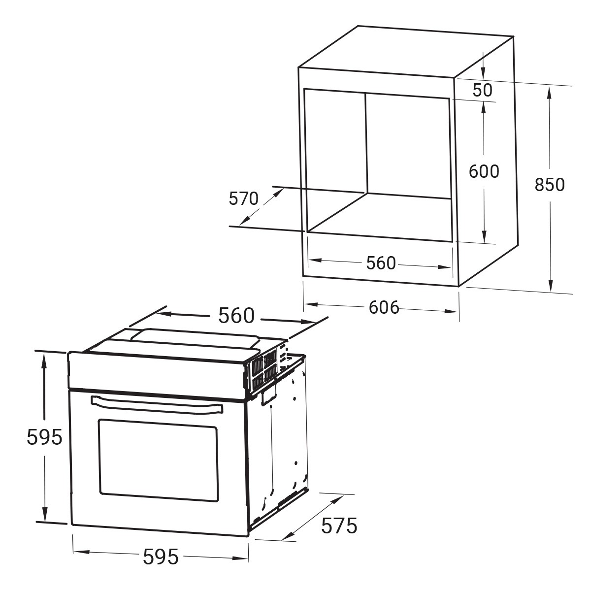 KKT Kolbe - 309€ - Backofen Elektroherd BO8005FB – Bild 8