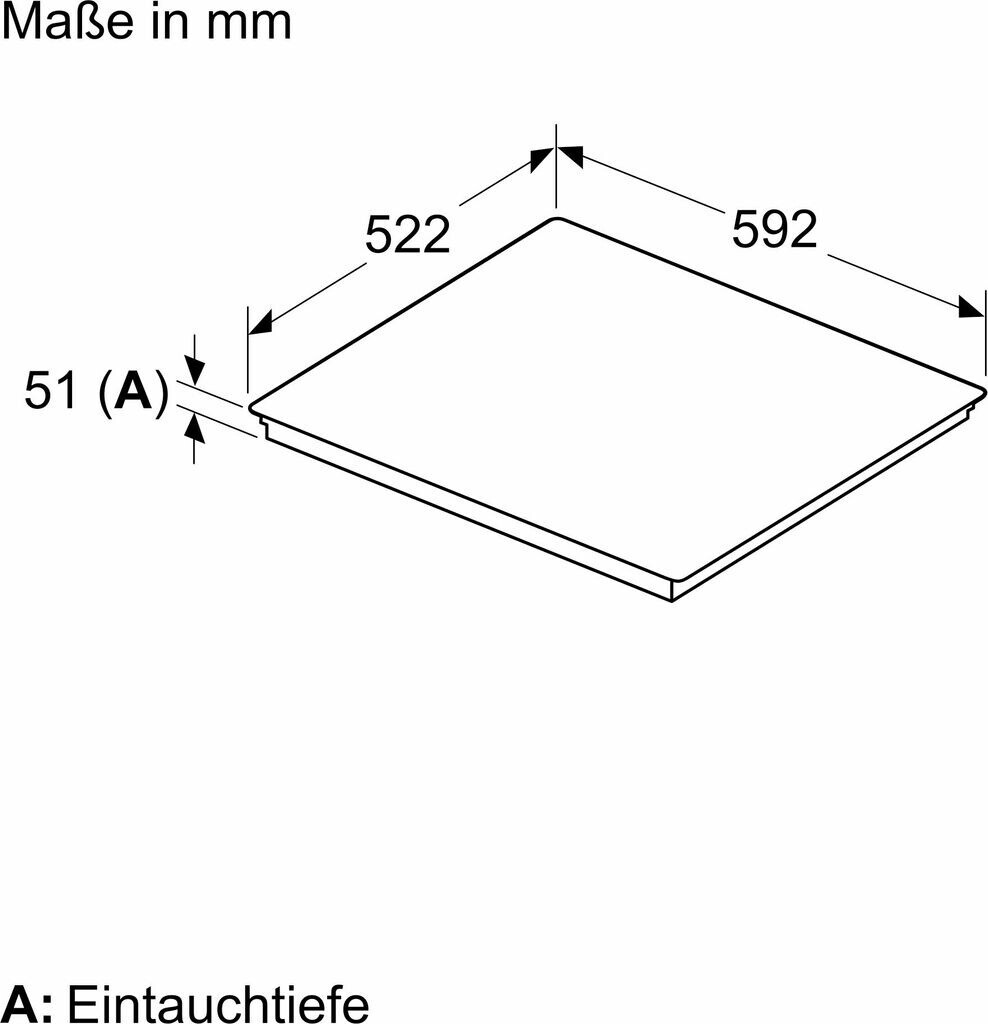 Siemens - 623€ - Induktionskochfeld - ED61AHSC1E - iQ500 - 60 cm – Bild 7