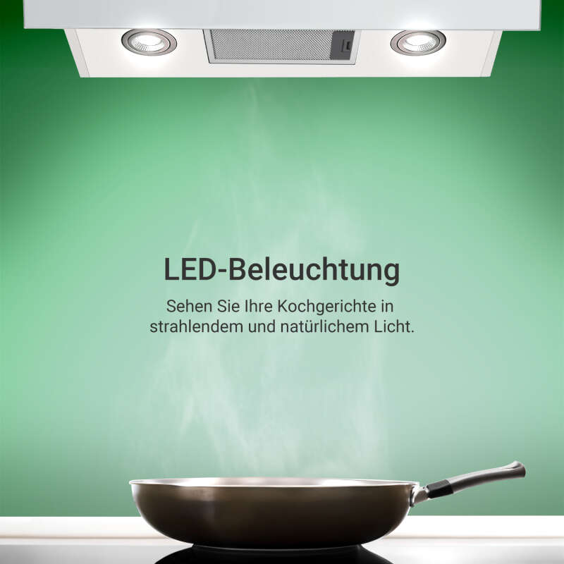 KKT Kolbe - 189€ - Dunstabzugshaube 60cm AURORA6005WED RGBW Ambientebeleuchtung – Bild 7