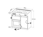 STOVES - 3359€ - Richmond - 900 Ei TCH - Anthrazit (Schwarz matt) - Air Fry Funktion – Bild 7