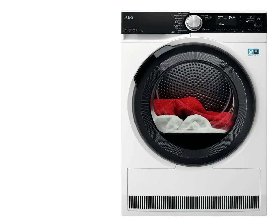 AEG TR9W80690 Wärmepumpentrockner 9 kg WLAN Mengenautomatik
