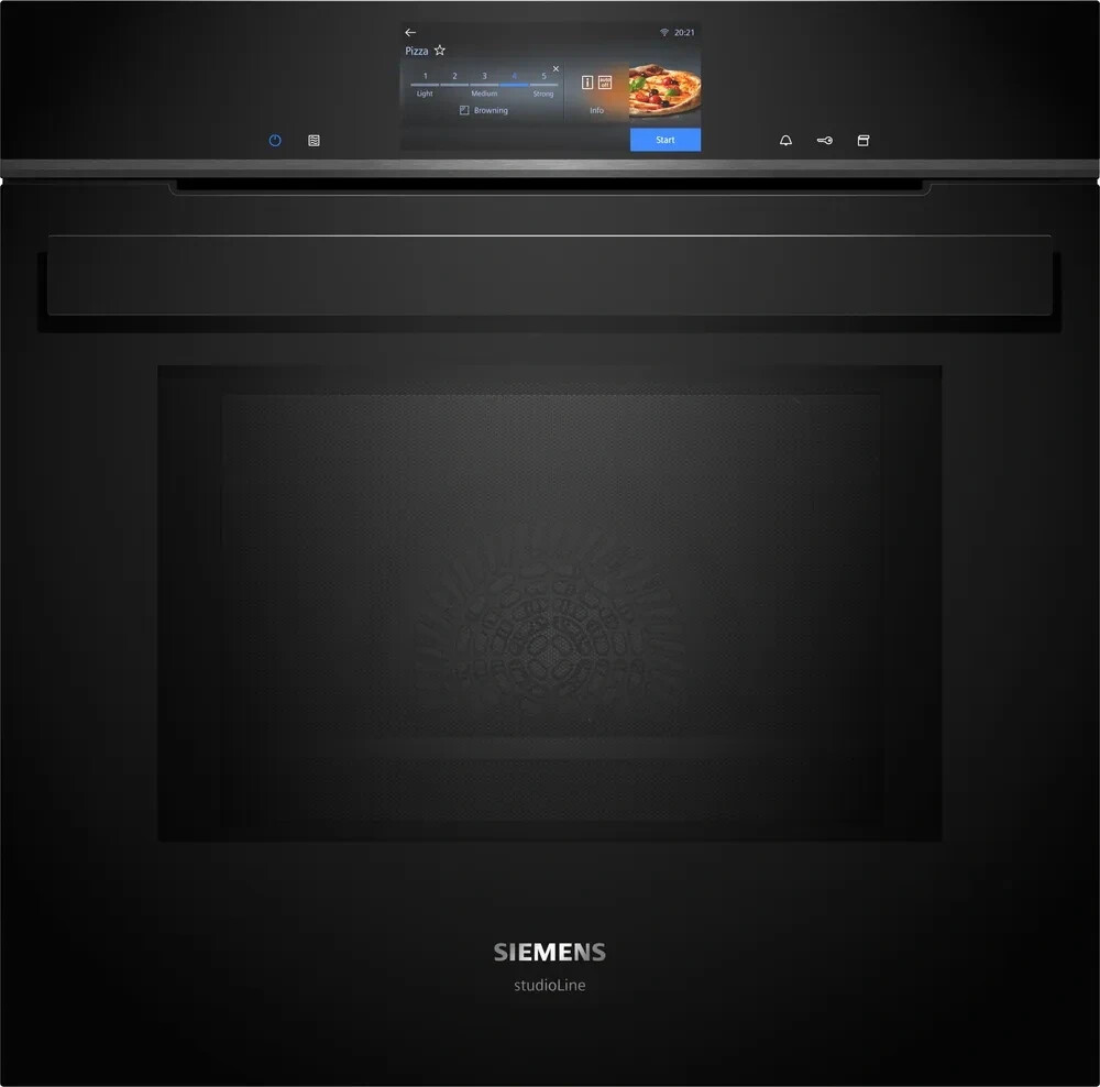 Siemens - 2994€ - HN978GQB1 - IQ700 – Intelligenter Einbau-Backofen mit Mikrowellen- und Dampf-Funktion