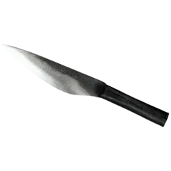 Authentic Blades - 15€ - KHAU - Klingenlänge 10 cm - asiatisches Küchenmesser - Klinge aus Kohlenstoffstahl