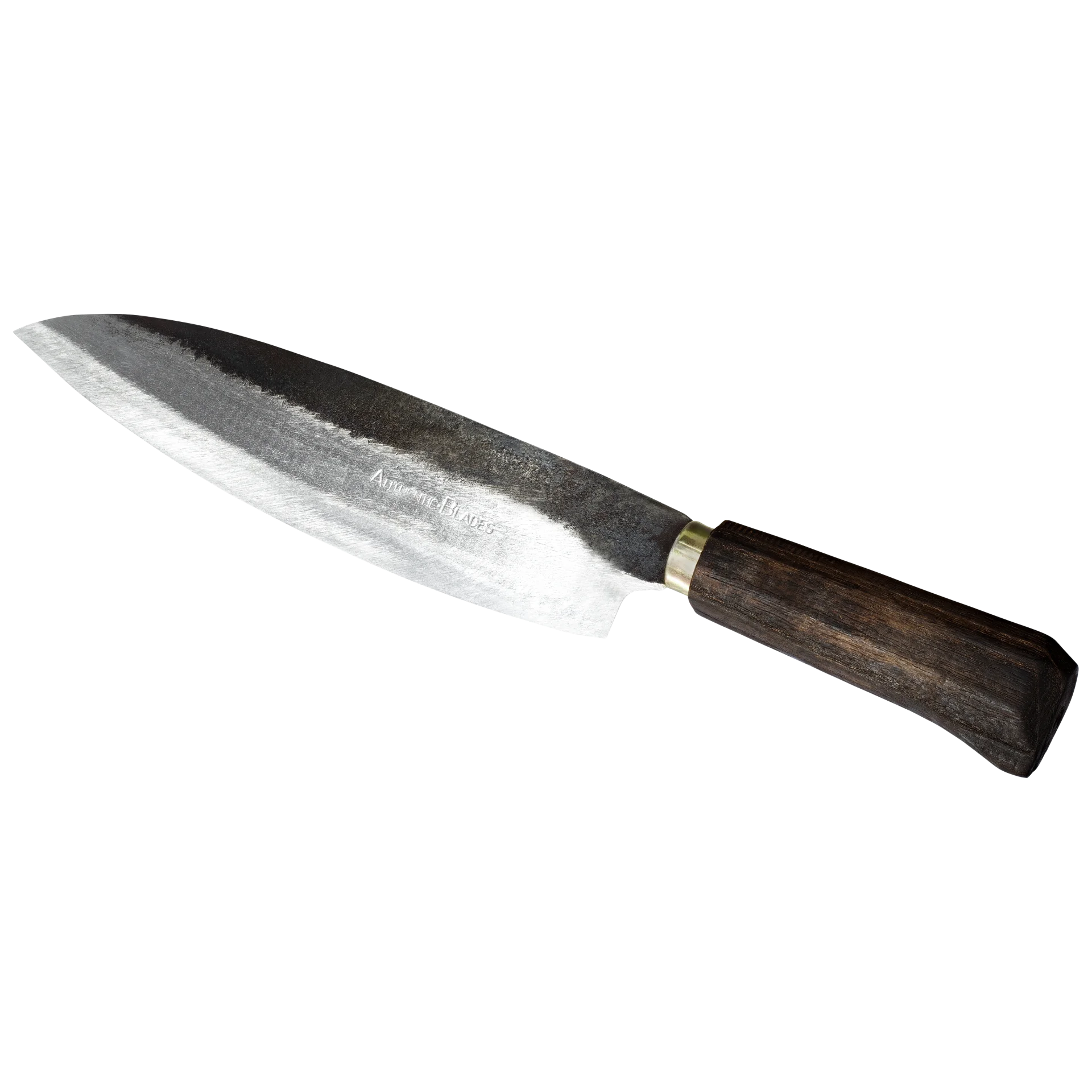 Authentic Blades - 40€ - DAU BEP - Klingenlänge 20 cm - asiatisches Küchenmesser - Klinge aus Kohlenstoffstahl