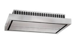 Baumann - 889€ - Aura 90 WGL - Weißglas - 90cm - Deckenhaube