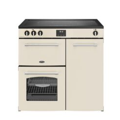 Belling Farmhouse Range Cooker 90 cm Creme mit Induktionskochfeld RCA 90 Ei