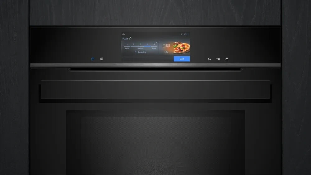 Siemens - 2994€ - HN978GQB1 - IQ700 – Intelligenter Einbau-Backofen mit Mikrowellen- und Dampf-Funktion – Bild 2