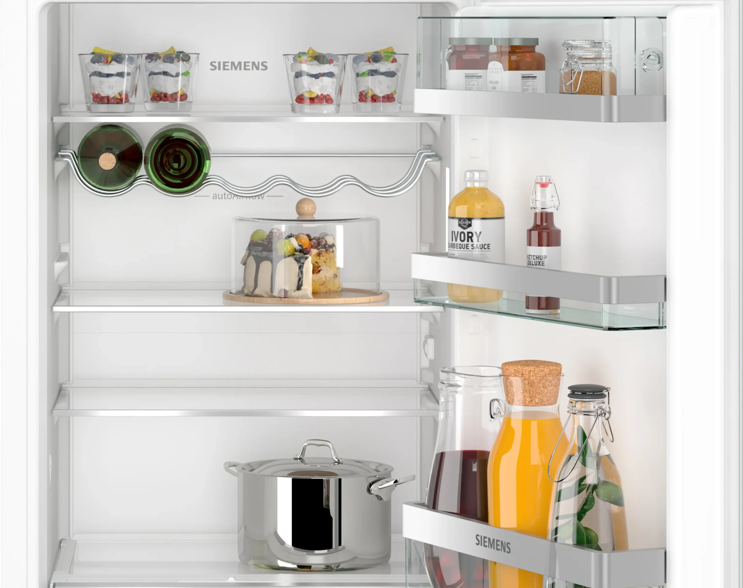 Siemens KI31RADD1 Einbau-Kühlschrank iQ500 165 L mit hyperFresh – Bild 2