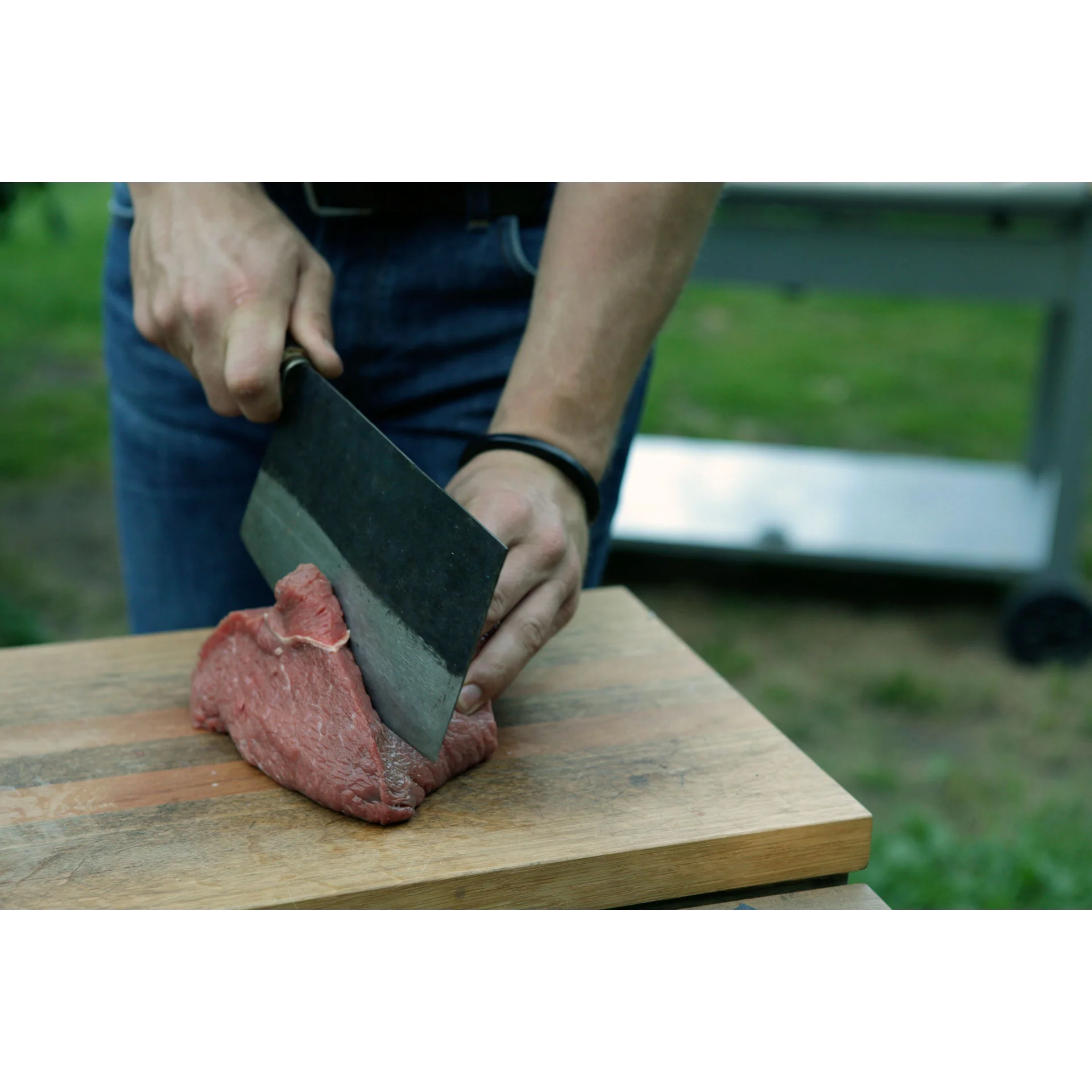 Authentic Blades - CUNG Slicing, asiatisches Küchenmesser, Klinge aus Kohlenstoffstahl – Bild 2