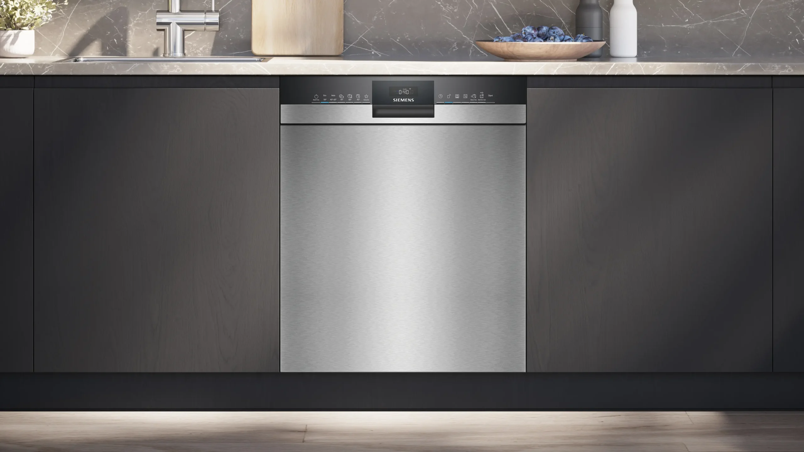 Siemens Unterbau-Geschirrspüler 60 cm Edelstahl SN43ES22CE iQ300 – Bild 2