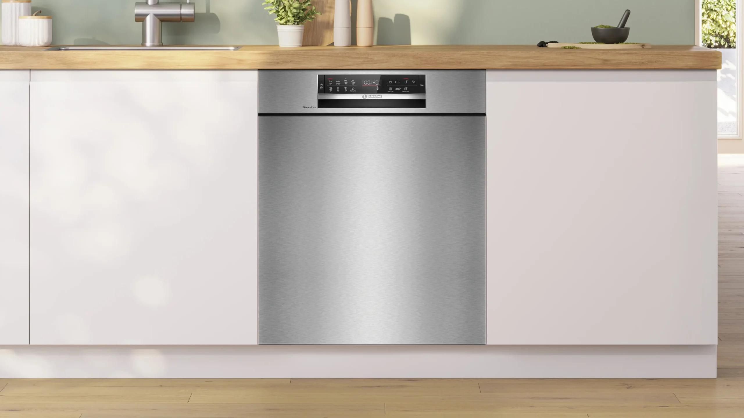 Bosch SMU6ECS12E Unterbau Geschirrspüler 60 cm Serie 6 Edelstahl – Bild 2