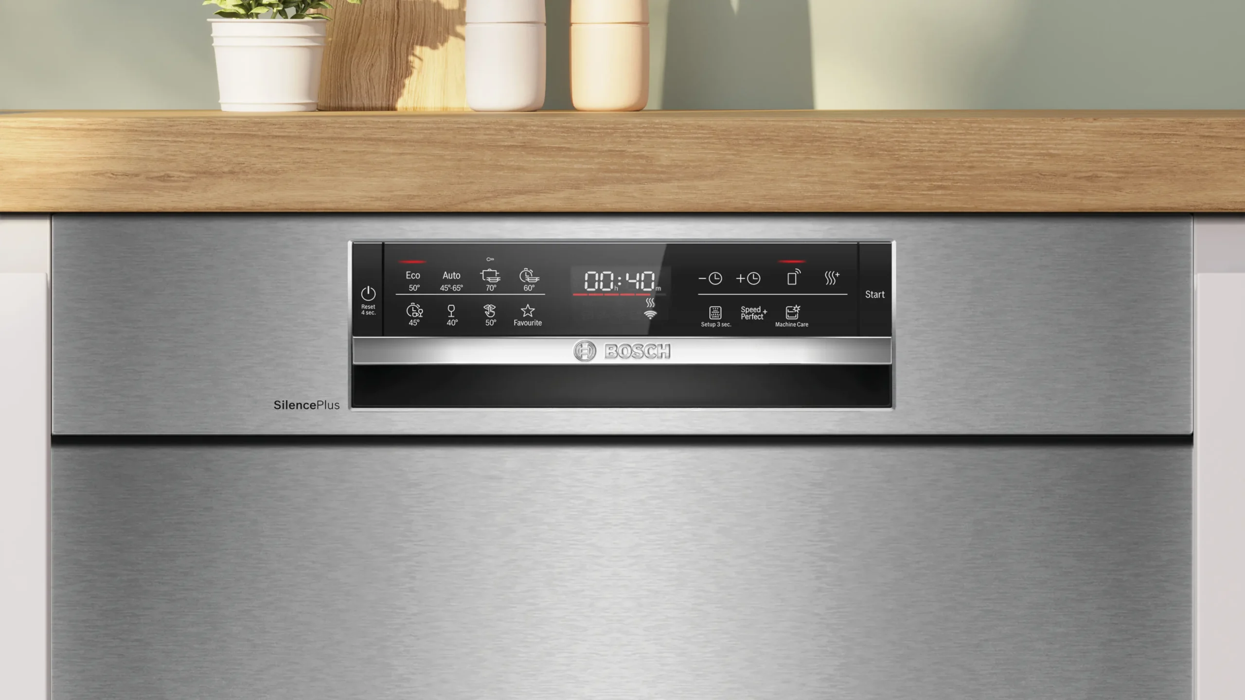 Bosch SMU6ECS12E Unterbau Geschirrspüler 60 cm Serie 6 Edelstahl – Bild 3