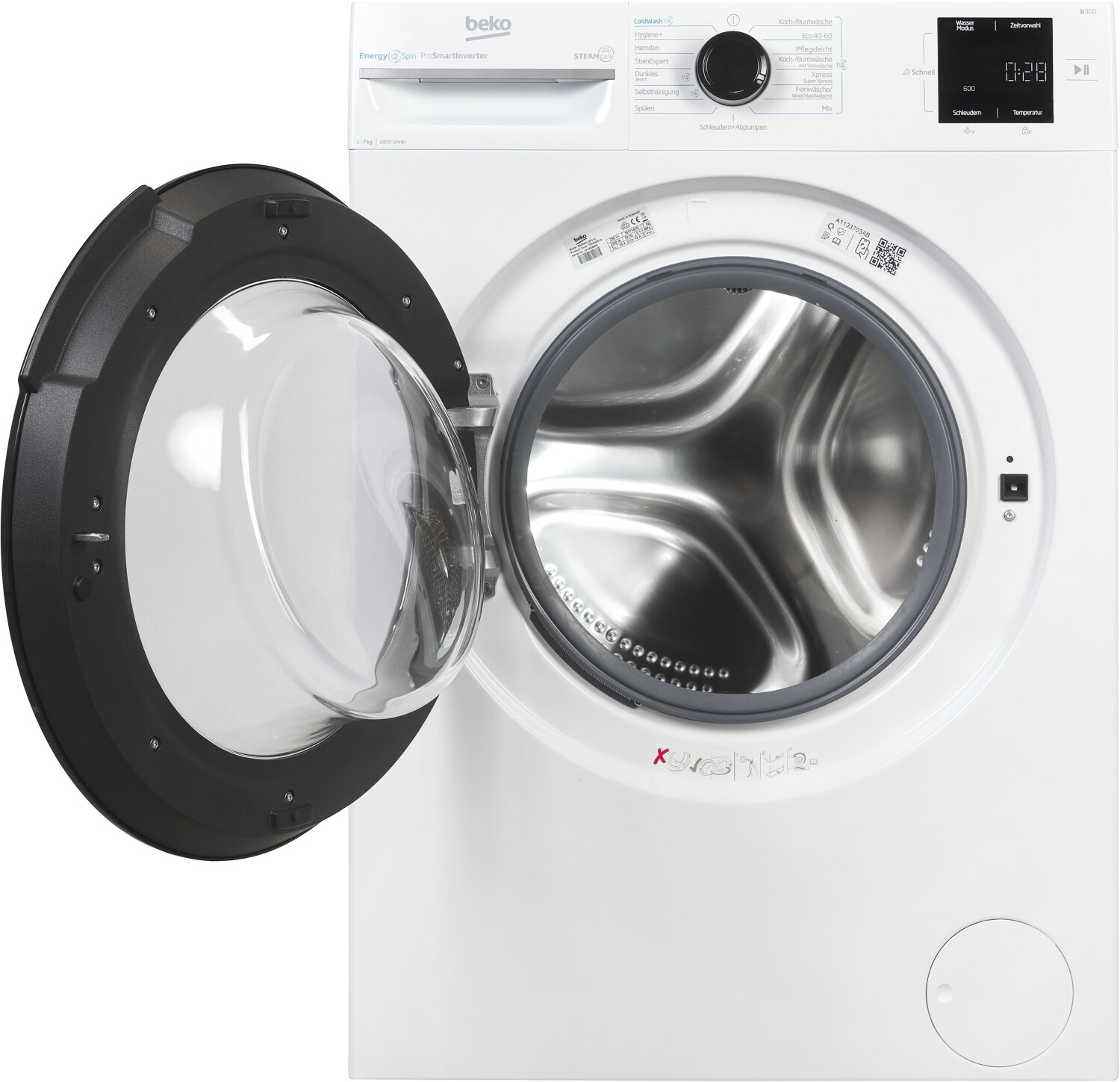 Beko - 429€ - BM3WFU3741X - Waschmaschine - 7 kg – Bild 3