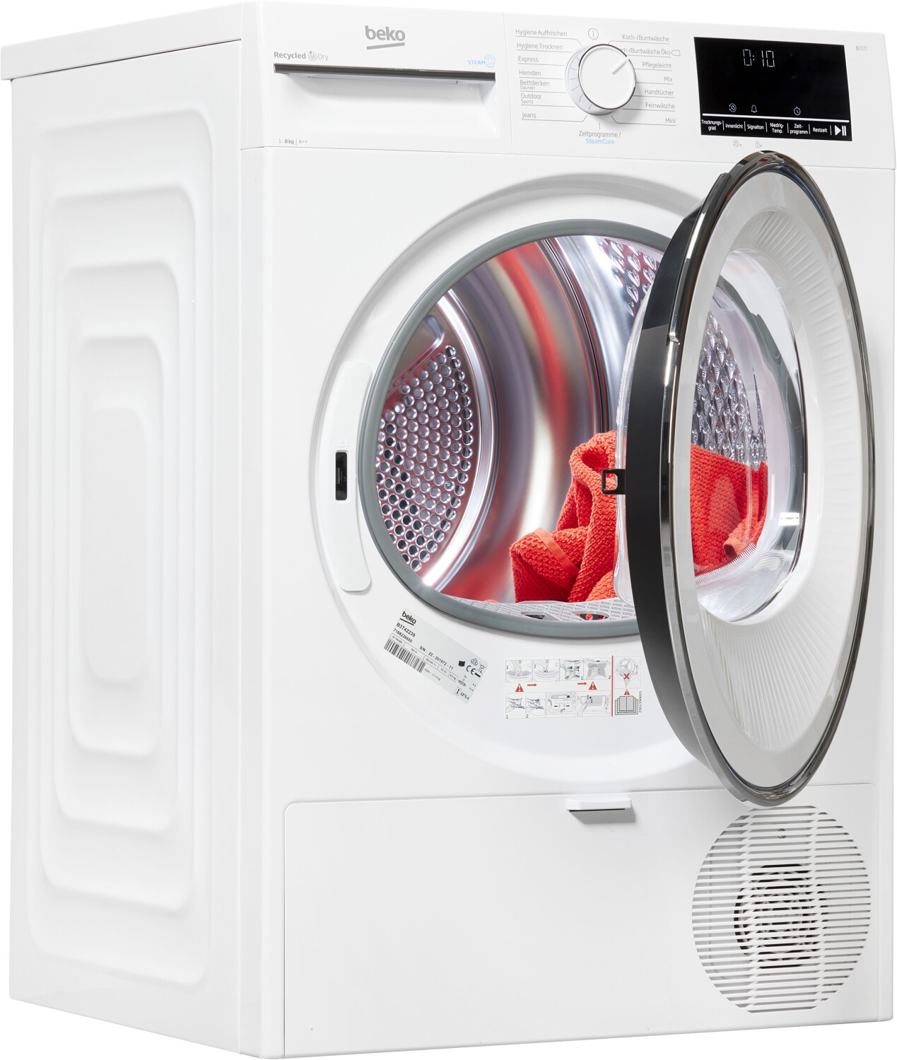 Beko - 491€ - B3T42239 - Wärmepumpentrockner - 8Kg – Bild 3