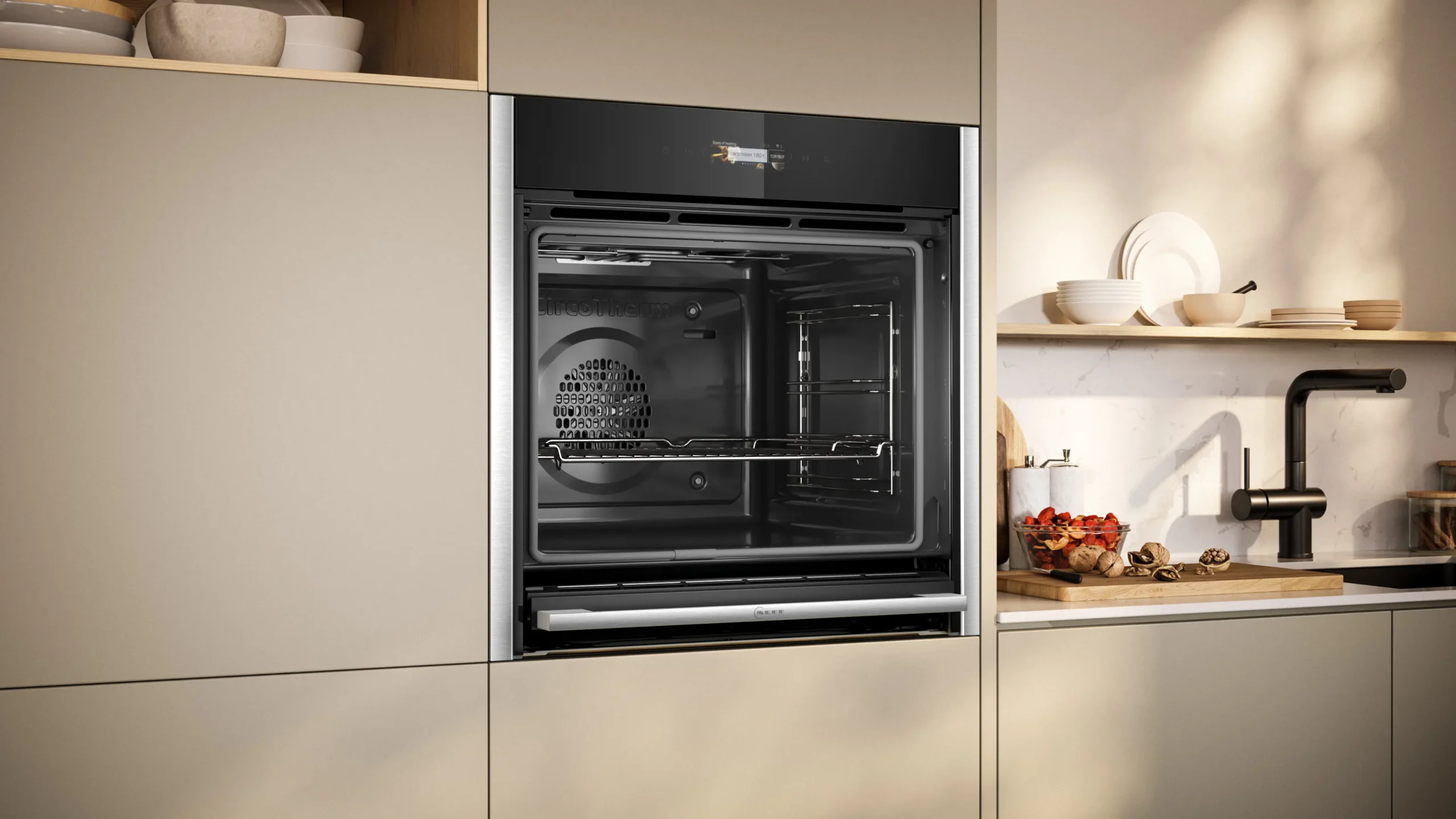 NEFF - 1160€ - B54CR71N0 Einbau-Backofen 60 cm Slide&Hide Pyrolyse Home Connect Edelstahl – Bild 4