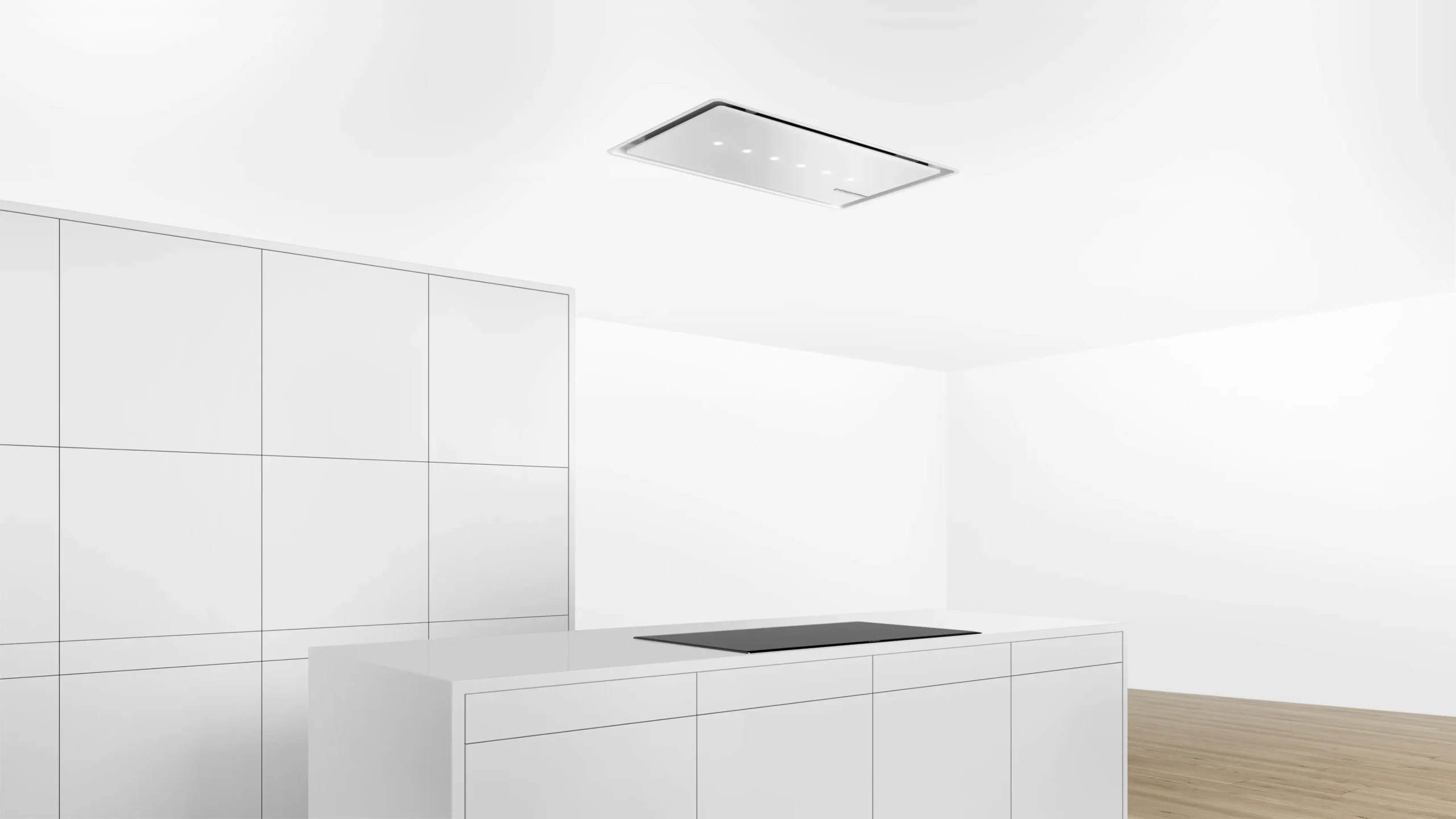 Bosch DRC99PS20 Deckenlüfter 90 cm Einbau Serie 8 Home Connect weiß – Bild 4