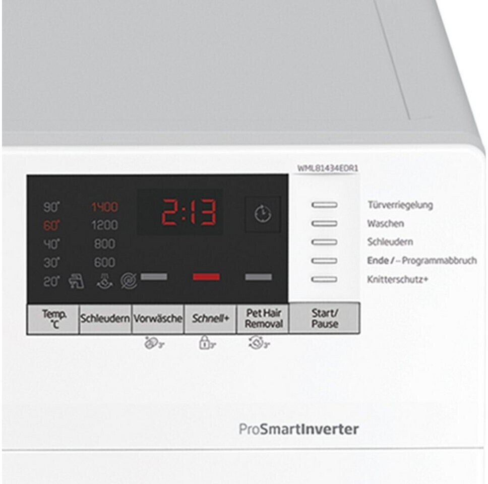 Beko - 406€ - Waschmaschine - WML81434EDR1 - 8Kg - 1400U – Bild 4