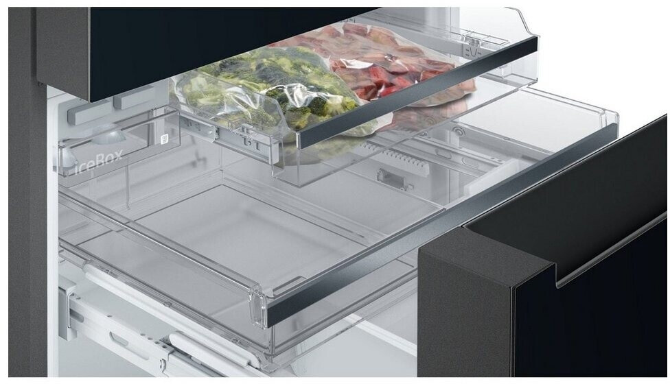 Siemens - 2571€ - KF96RSBEA - iQ700 - Multi Door - Kühl-Gefrierkombination - Schwarz – Bild 6