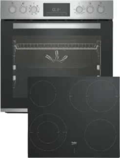 Beko - 560€ - Herdset - BBUM 12328 X ED - mit Glaskeramikkochfeld