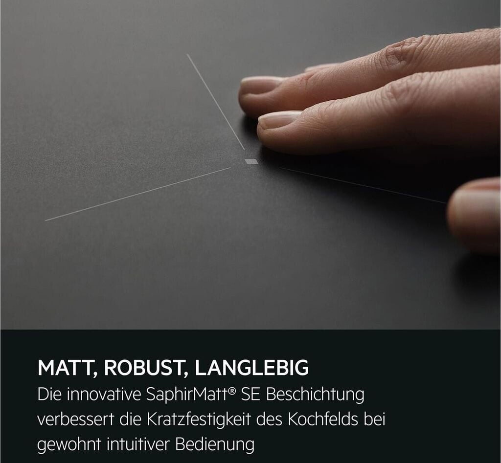 AEG - 452€ - OIO64A00IT SaphirMatt® SE Induktionskochfeld autark 60cm rahmenlos – Bild 6